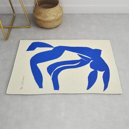 Blue Nude Dancing - Henri Matisse Area & Throw Rug