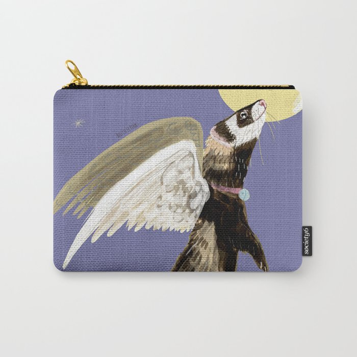 Ferrets : love you to the moon Carry-All Pouch