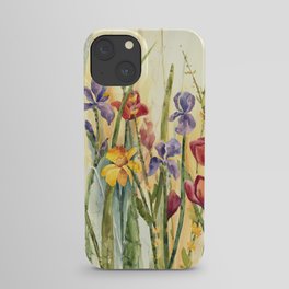 Spring Medley Flowers iPhone Case