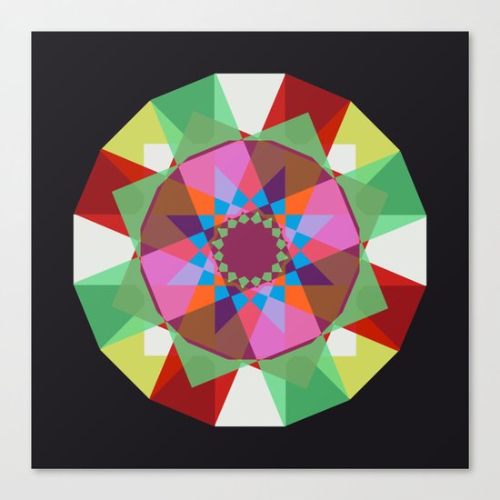Mandaliscope 3 Canvas Print