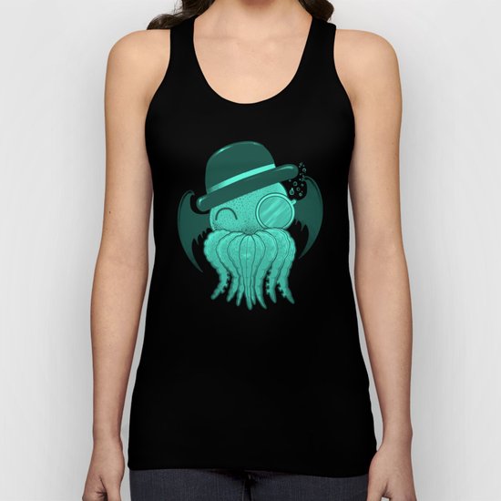 Classy Cthulhu Unisex Tank Top