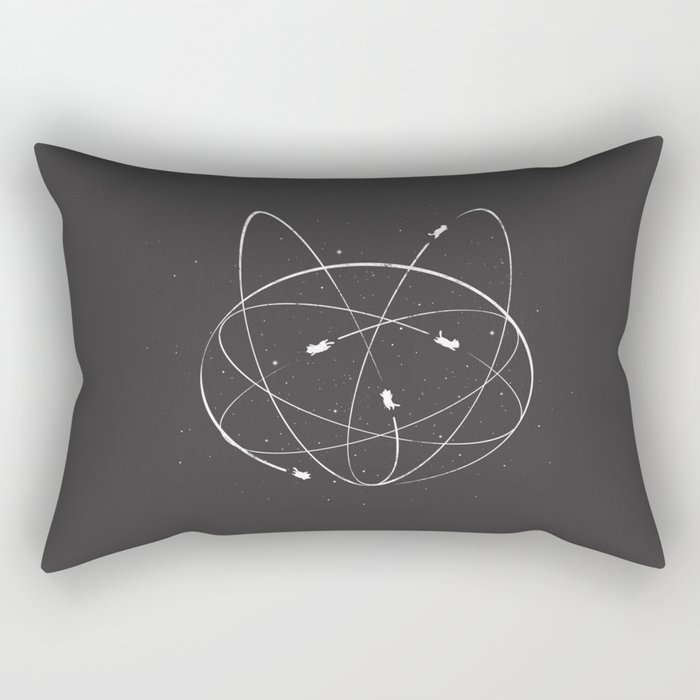 Atomic Kitties Rectangular Pillow