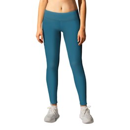 Intrinsic Dark Blue Solid Color Pairs To Sherwin Williams Georgian Bay SW 6509 Leggings | Colours, Colors, Bluesolidcolor, Plain, Graphic Design, Blue, Pattern, Abstract, Dark, Simple 