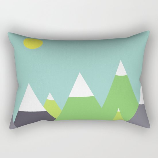 Mountain Rectangular Pillow
