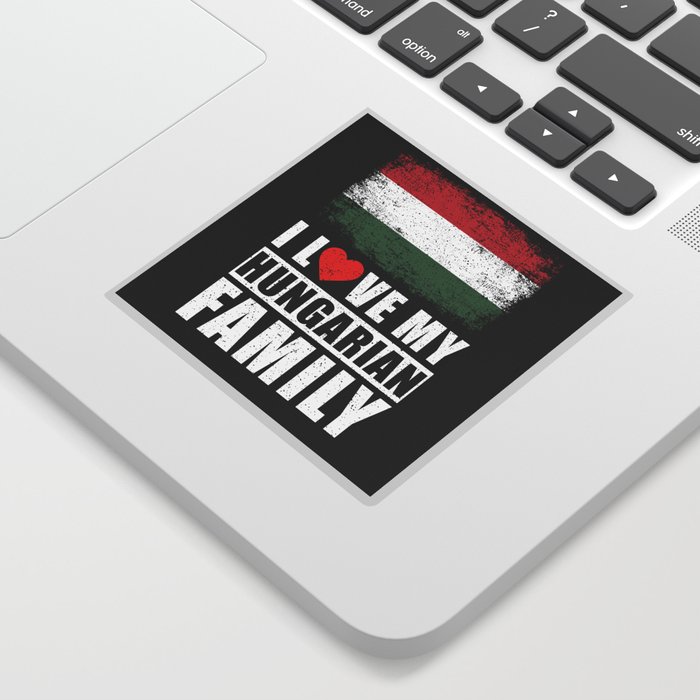 Hungarian Family Sticker
