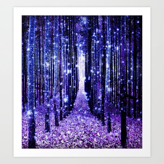 Magical Forest Art Print