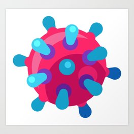 Virus  Art Print