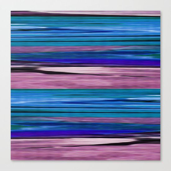 Abstract pattern . lilac blue . Canvas Print