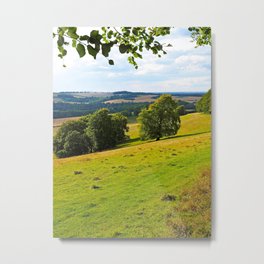 The Meon Valley Metal Print | Countryside, Oldwinchesterhill, Nationalpark, Summer, Rural, England, Hampshire, Southdowns, Digital, Photo 