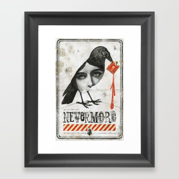 Nevermore Framed Art Print