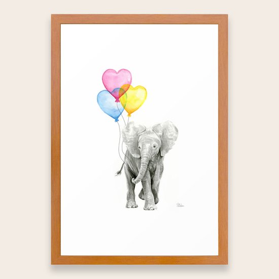 watercolor baby animal nursery prints