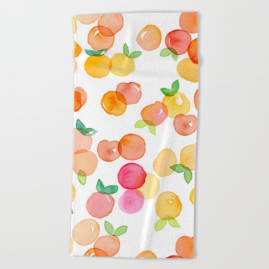Peachy Beach Towel