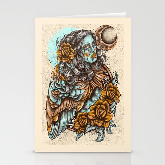 Harpie Stationery Cards