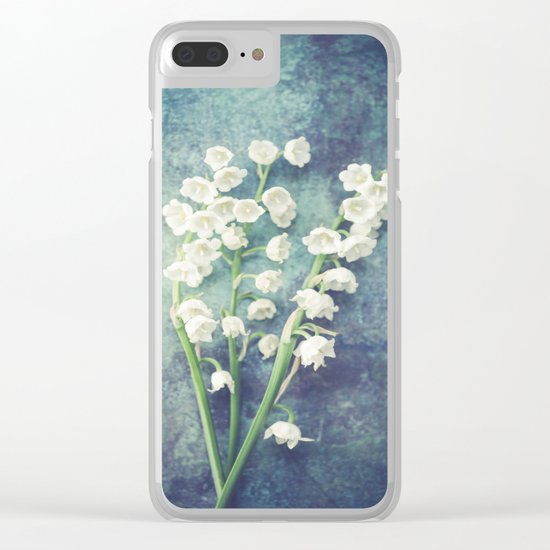 Lily Of The Valley II Clear iPhone Case