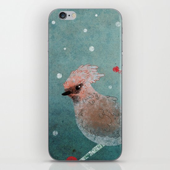 Tweet in the Snow iPhone & iPod Skin