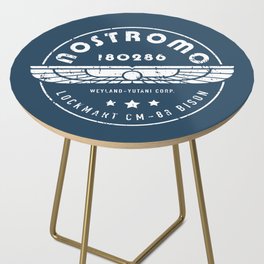 Nostromo 180286: Faded Glory (white) Side Table