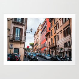 Streets of Rome | Europe Italy City Urban Street Photography Art Print
