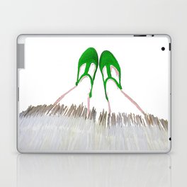 Small Green Shoes Laptop & iPad Skin