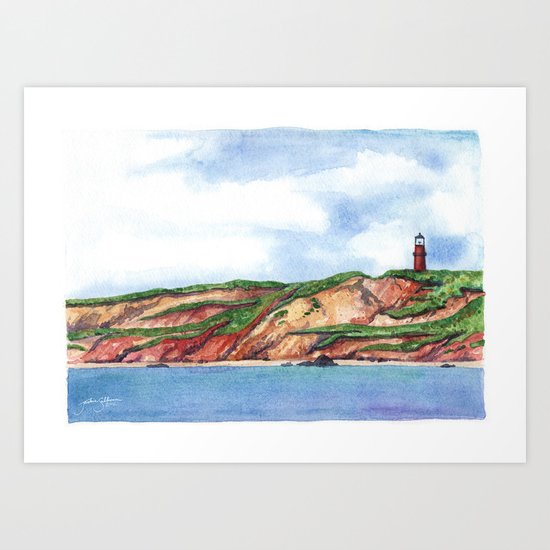 Ocean View of Aquinnah Art Print
