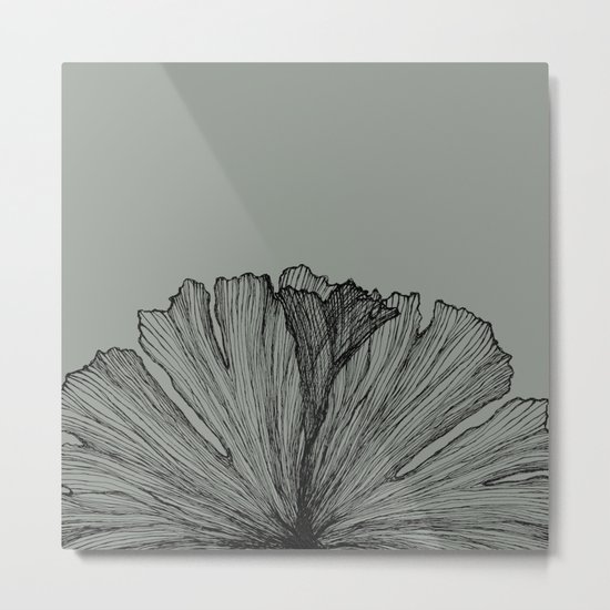 tropical leaves Metal Print