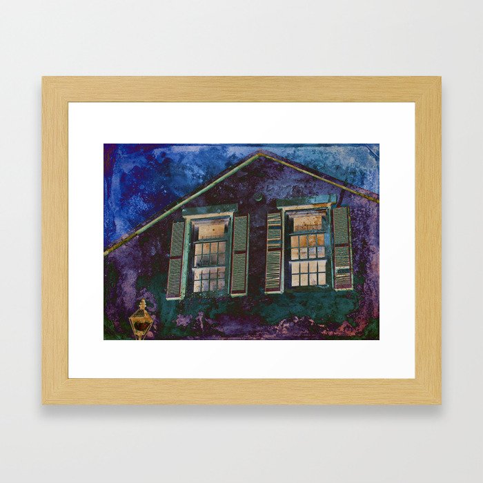 Waiting and Watching Framed Art Print