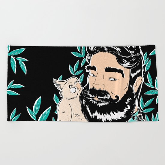 Tropicalia Beach Towel