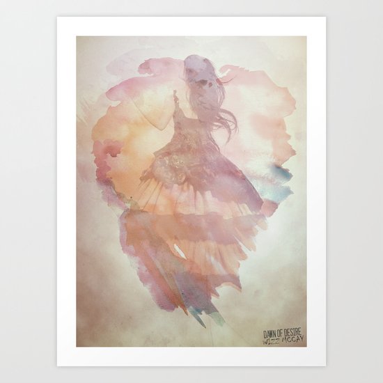 Dawn Of Desire Art Print