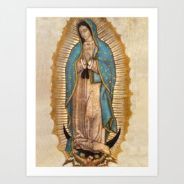 Virgin Guadalupe Art Print
