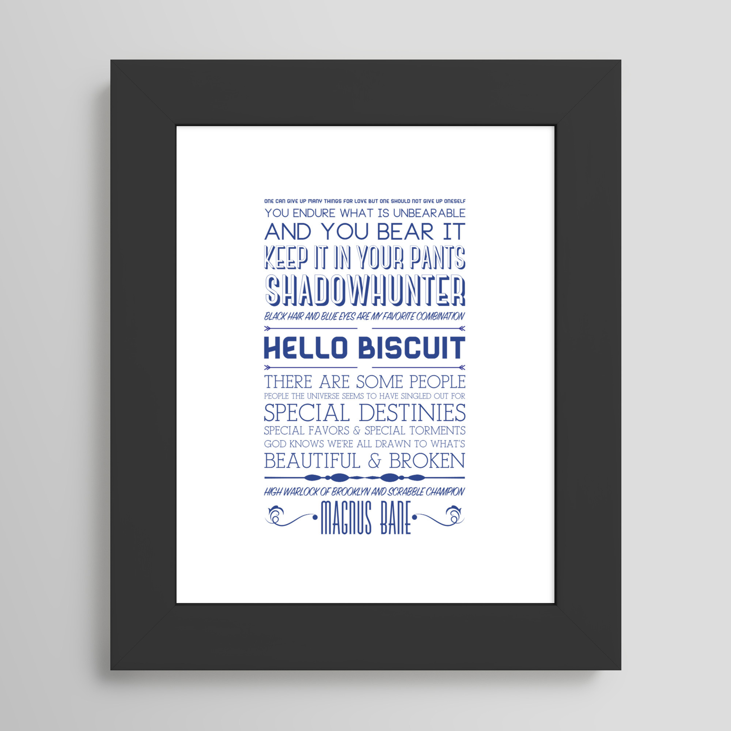 Bane Quotes Framed Art Print by WickedTink | Society6