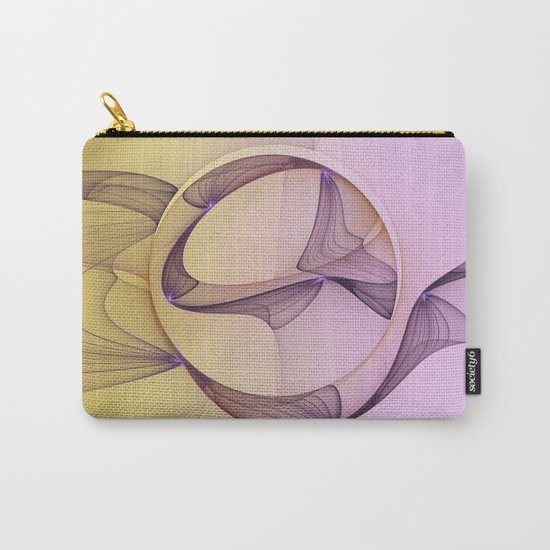 Modern Beauty, Abstract Fractal Art Carry-All Pouch