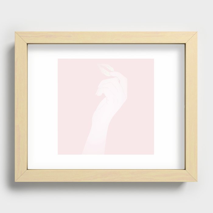 Touch of Love Recessed Framed Print