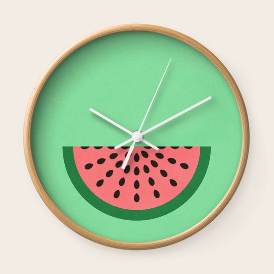 Watermelon Wall Clock