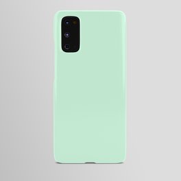 Pale Green Summermint Pastel Green Mint Android Case