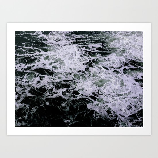 Dark Ocean II Art Print