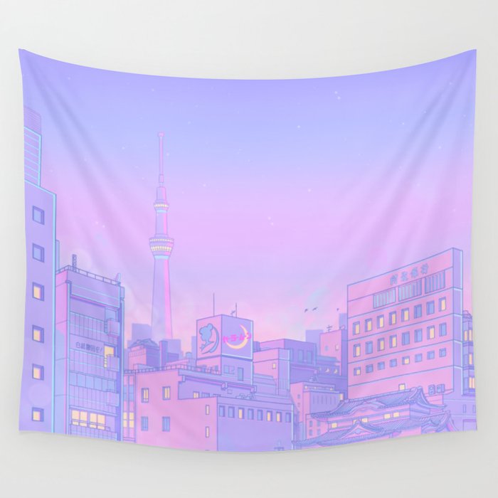 Sailor City Wall Tapestry By Elora Pautrat Society6