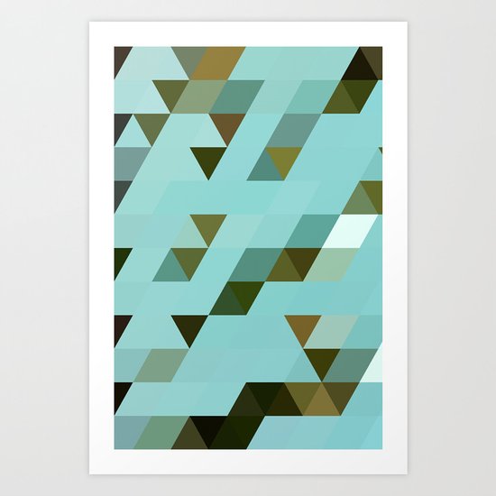 Mint Chip Art Print by allan redd | Society6