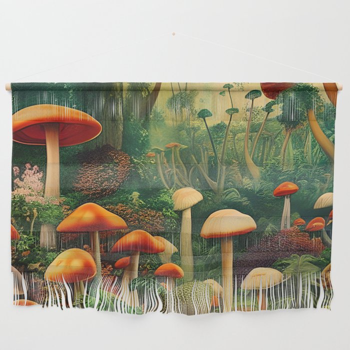 Brirsuris - The Valley of Mushrooms Wall Hanging