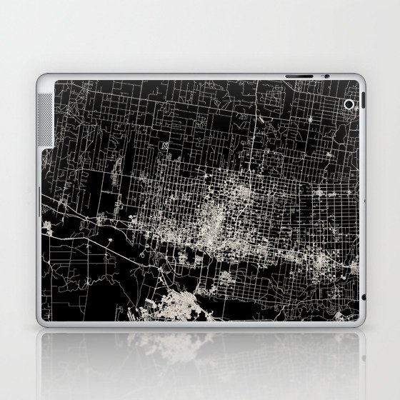 McAllen City Map Laptop & iPad Skin