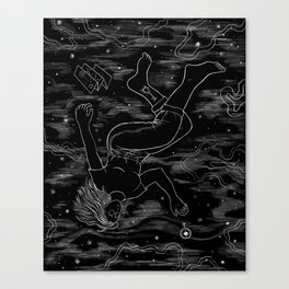 Lost Among the stars Canvas Print