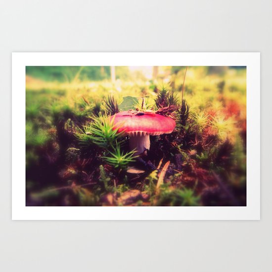 To Be Small, You Must Be Aware of Giants Art Print