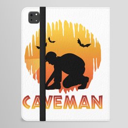 Caveman - Caver Spelunking Speleology iPad Folio Case