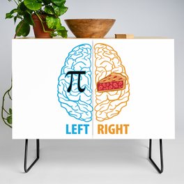 Left Brain Right Brain Pi Credenza