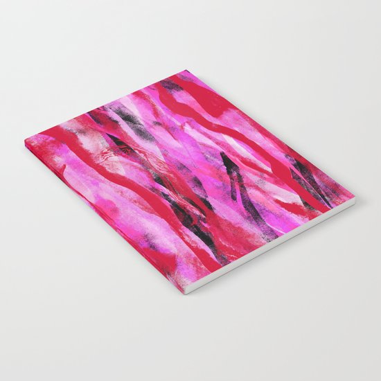 Red and Pink Notebook