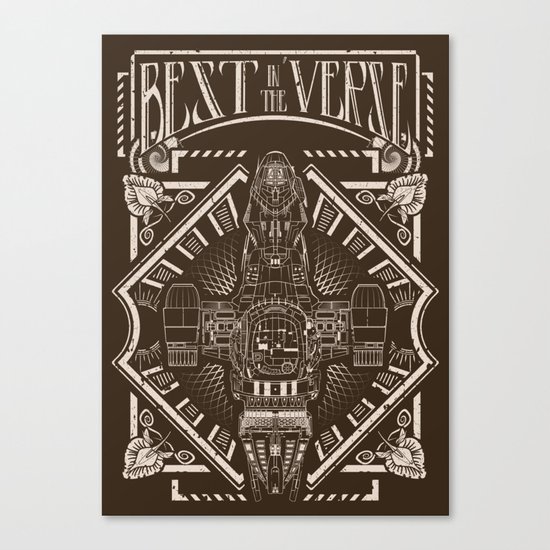 Best in the 'Verse Canvas Print