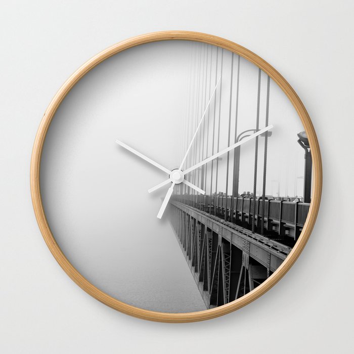 Into the Mist Wall Clock