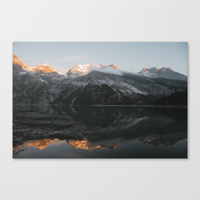 Mirror Mountains - Landscape Photography Canvas Print