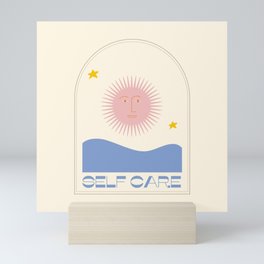Self Care Sun Mini Art Print