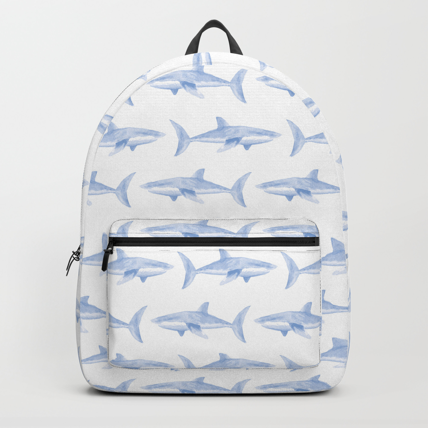 blue shark backpack