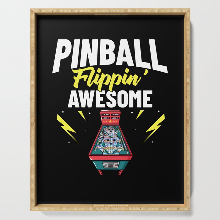 Pinball Machine Game Virtual Player Serving Tray