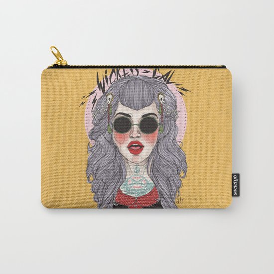 wicked gal Carry-All Pouch